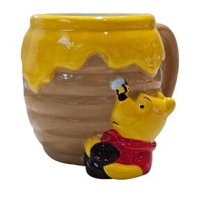 Disney Winnie the Pooh Honey Pot Mug 3D Ceramic Hunny Coffee Cup